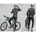 Long Sleeve Cycling Jersey Kit - Custom